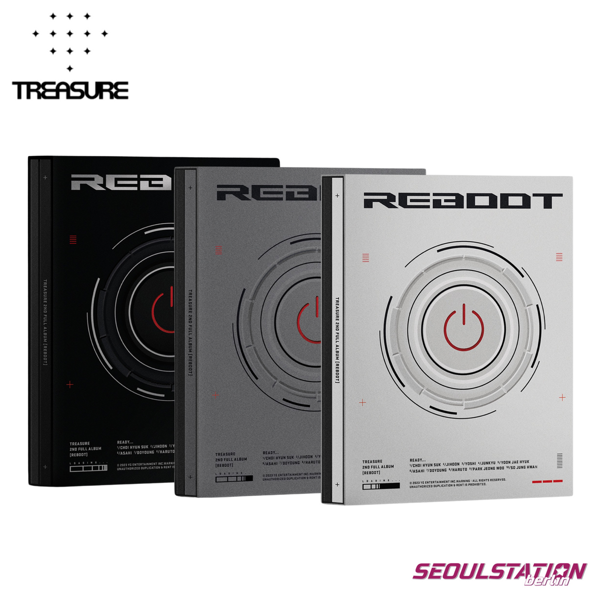TREASURE - REBOOT (2nd Full Album) PHOTOBOOK VERSION
