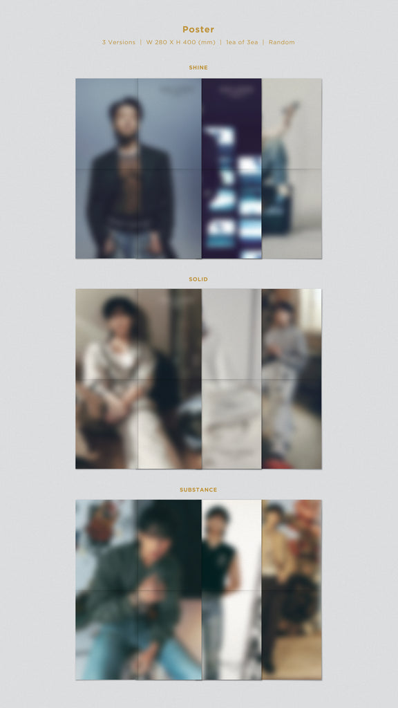 SEOULSTATION berlin BTS Jungkook Golden Photobook version poster