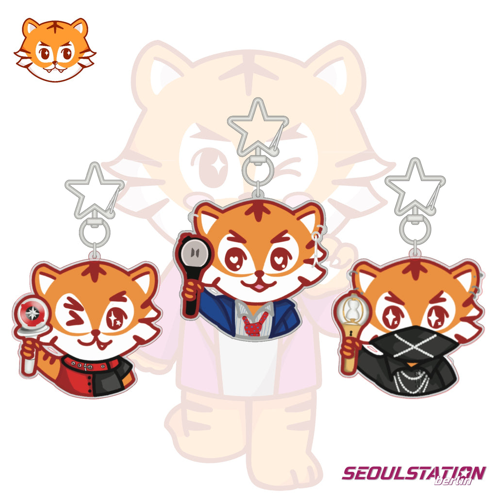 SEOULSTATION berlin Mascot Keychain-ATEEZ-STRAY-KIDS-BTS