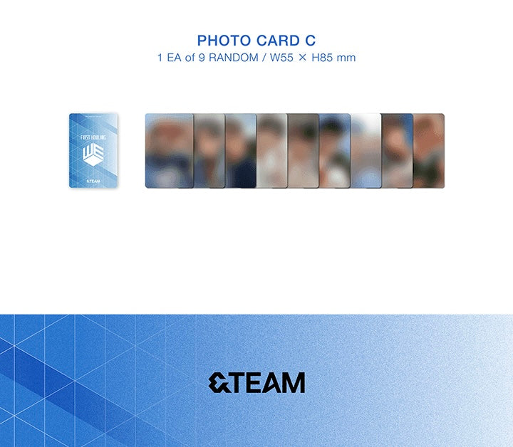 SEOULSTATION berlin &Team First Howling We Photocard