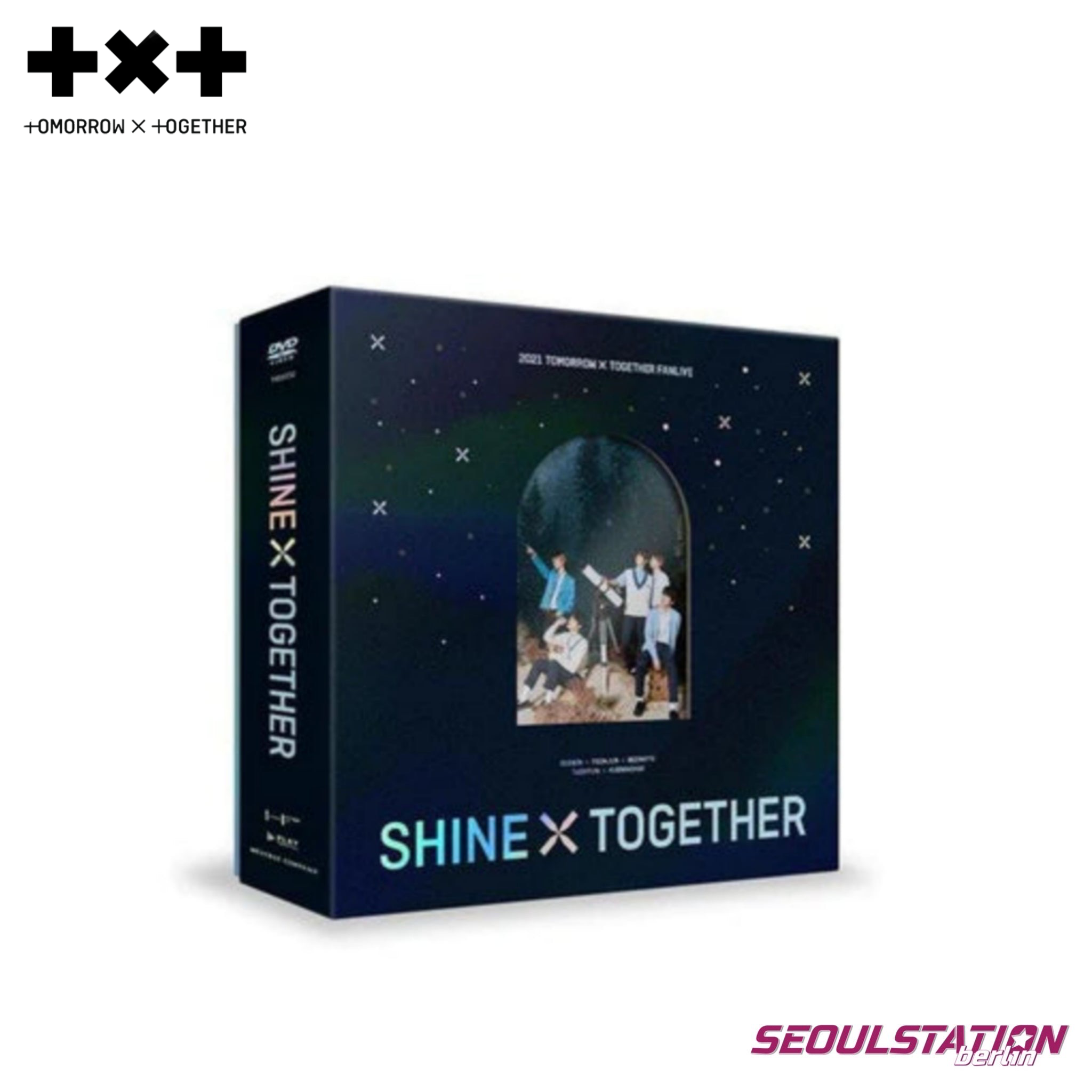 TXT - 2021 FANLIVE - SHINE X TOGETHER (DVD)